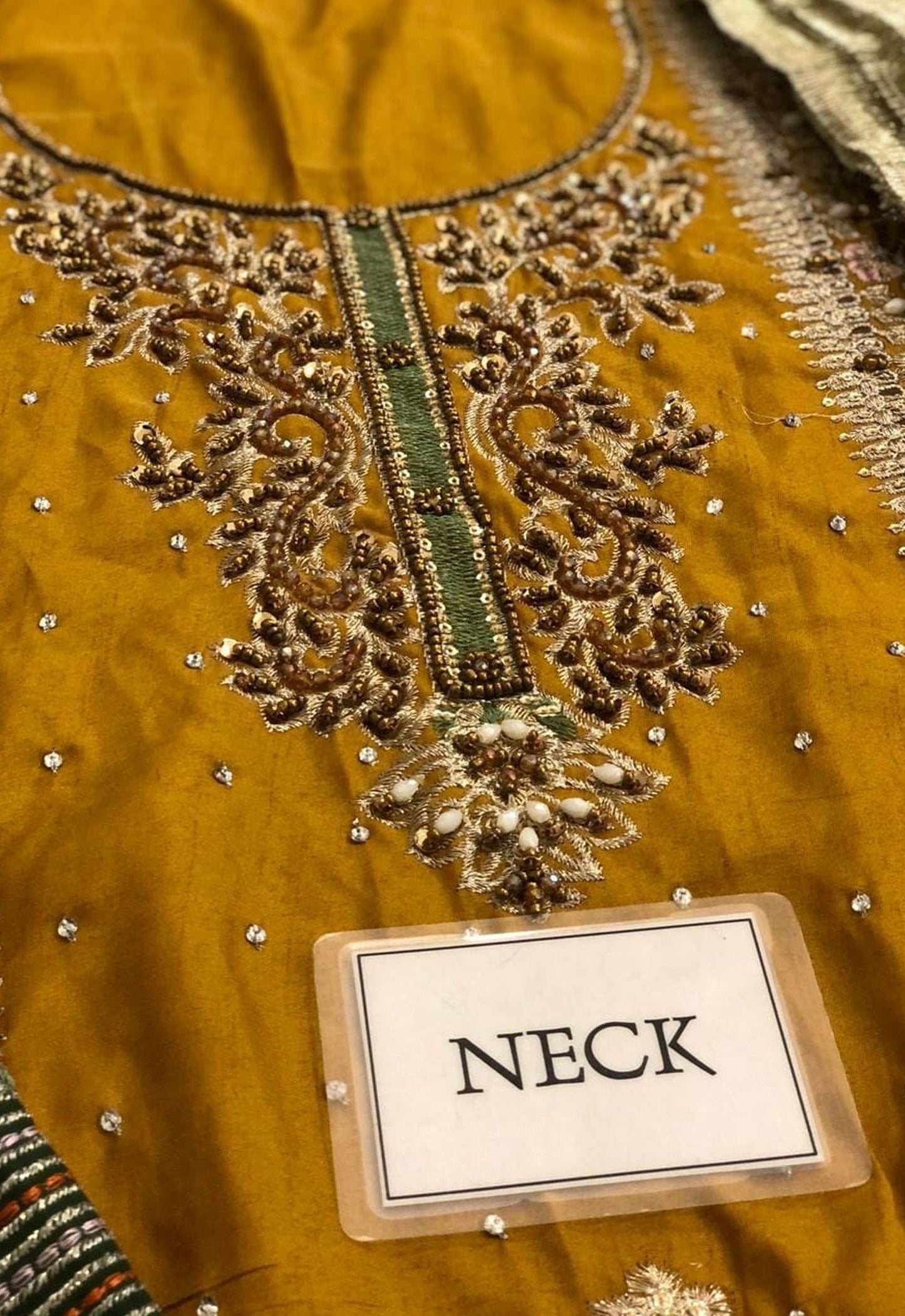 Embroidered Chiffon 3 Piece Unstitched Suit KBC-P-265 - Party Wear