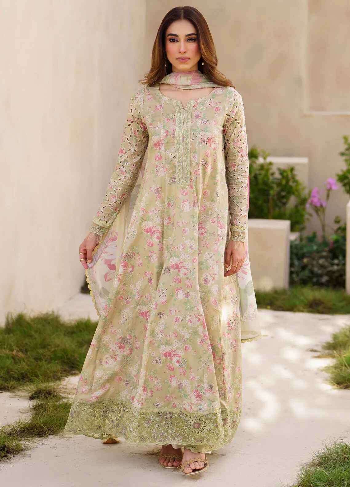 Embroidered Lawn 3 Piece Unstitched Suit IL-SFL-05-Radiance - Summer Collection