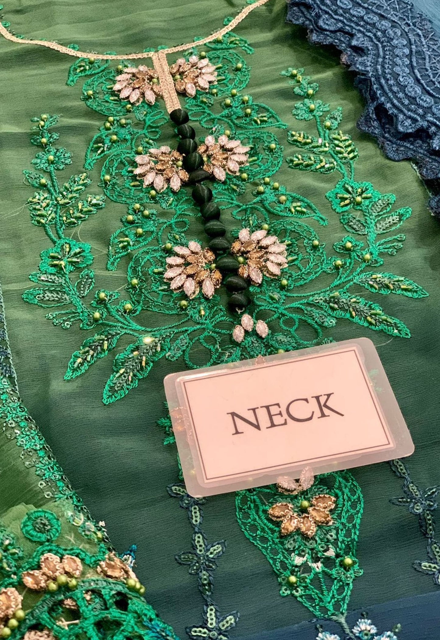 Embroidered Chiffon 3 Piece Unstitched Suit MBC-MPC-25-106 - Party Wear
