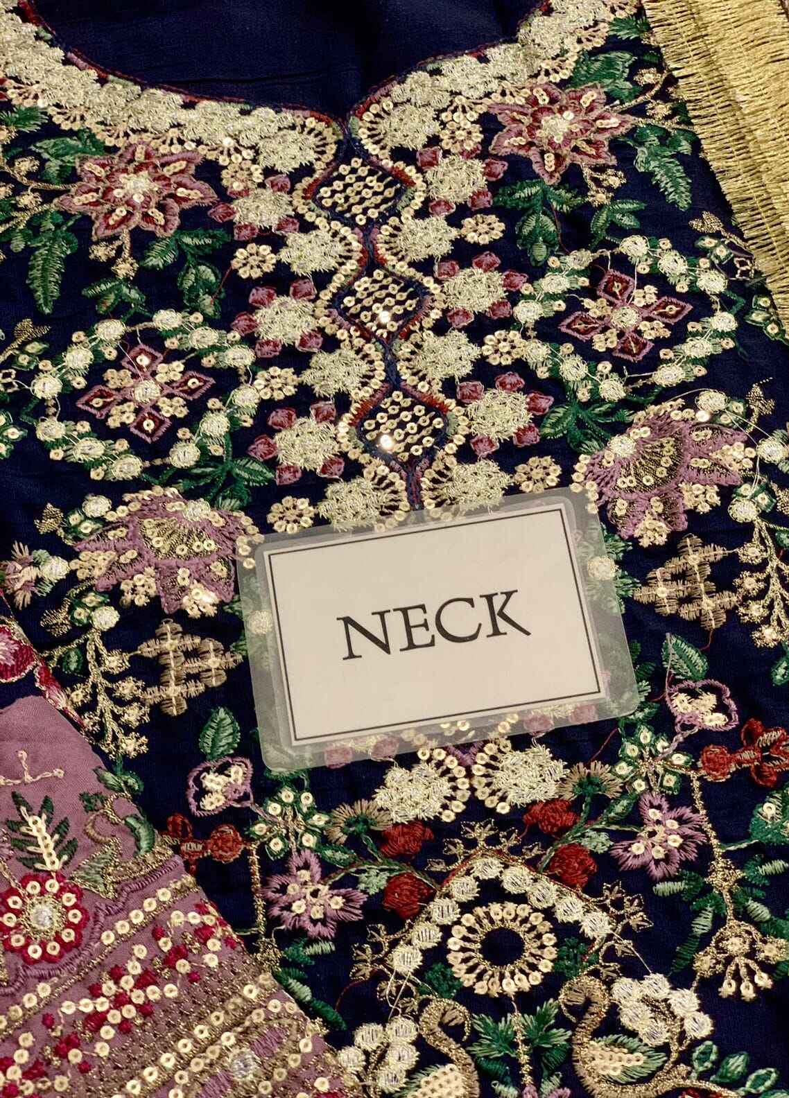Embroidered Silk 3 Piece Unstitched Suit BC-CH13-07-24 - Party Wear