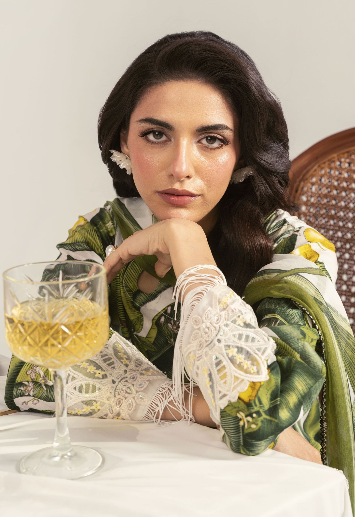 Nayab By Polawn Embroidered Stitched 3 Piece Lawn Suit PD-25-416-A-Ready to Wear