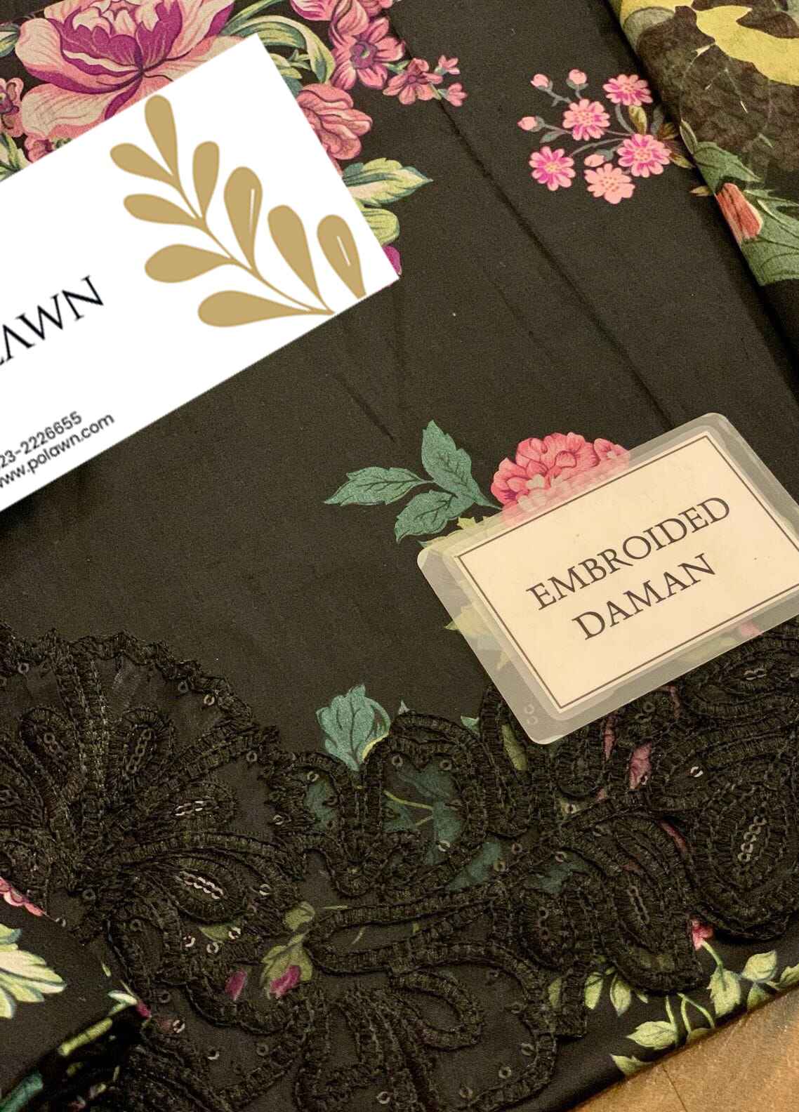 Embroidered Lawn 3 Piece Unstitched Suit IL-UE-394-25-Summer Collection