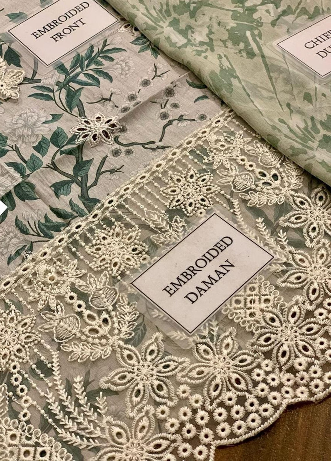 Embroidered Lawn 3 Piece Unstitched Suit AL-KYLON-25 - Summer Collection