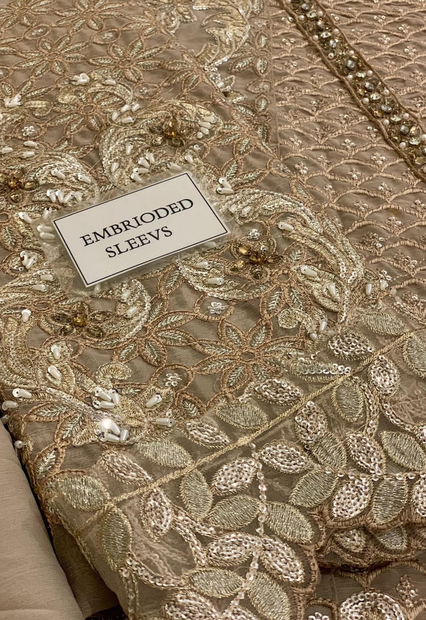 Embroidered Chiffon 3 Piece Unstitched Suit MBC-BD-3006-25 - Party Wear