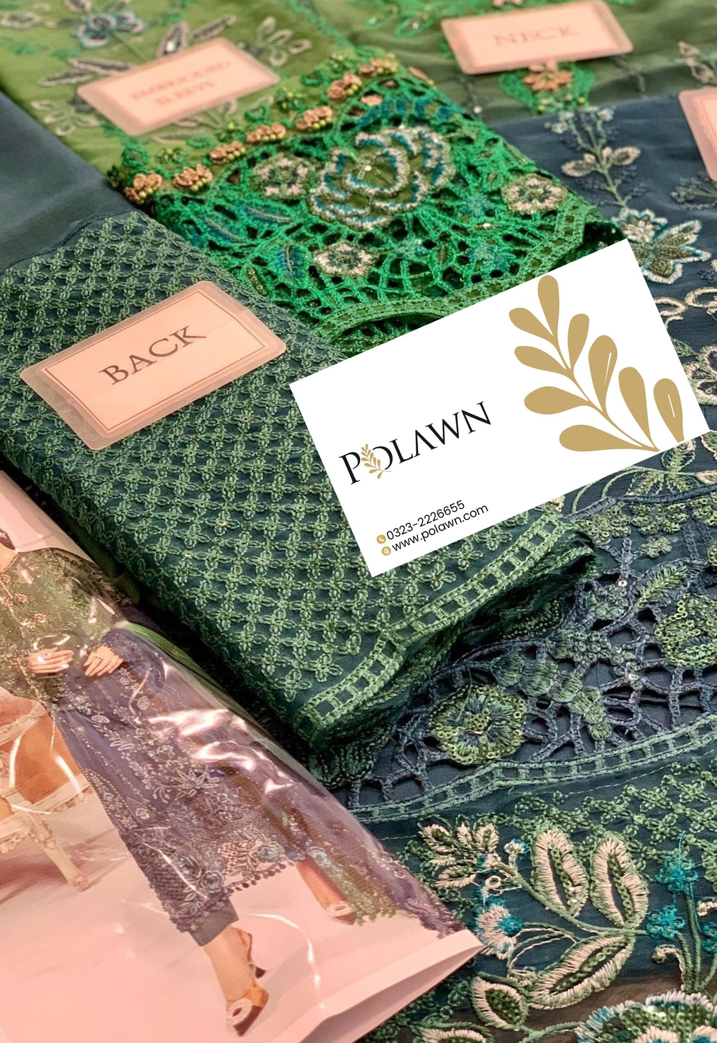 Embroidered Chiffon 3 Piece Unstitched Suit MBC-MPC-25-106 - Party Wear