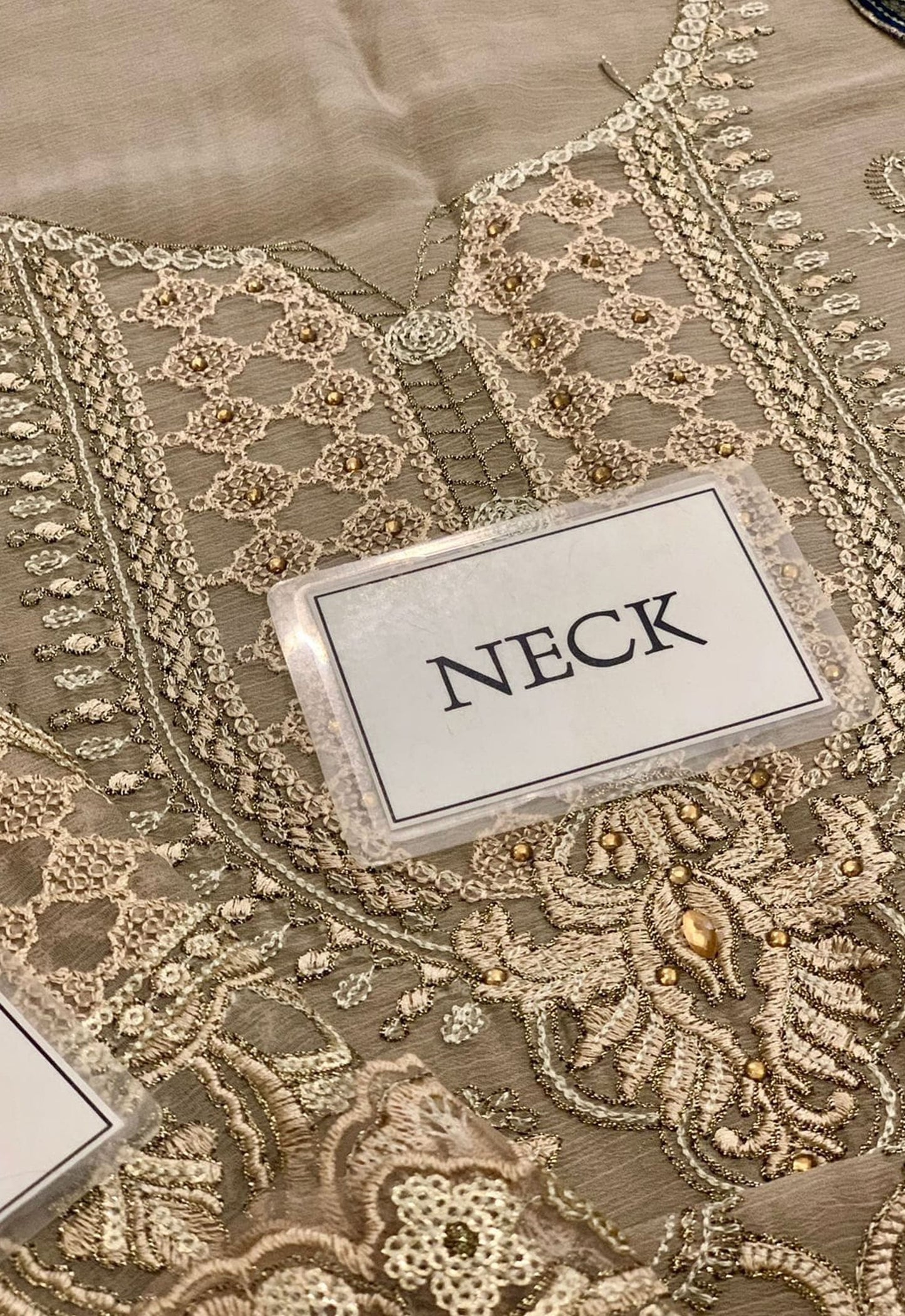 Embroidered Chiffon 3 Piece Unstitched Suit IPC-M-96-AMERIA - Party Wear