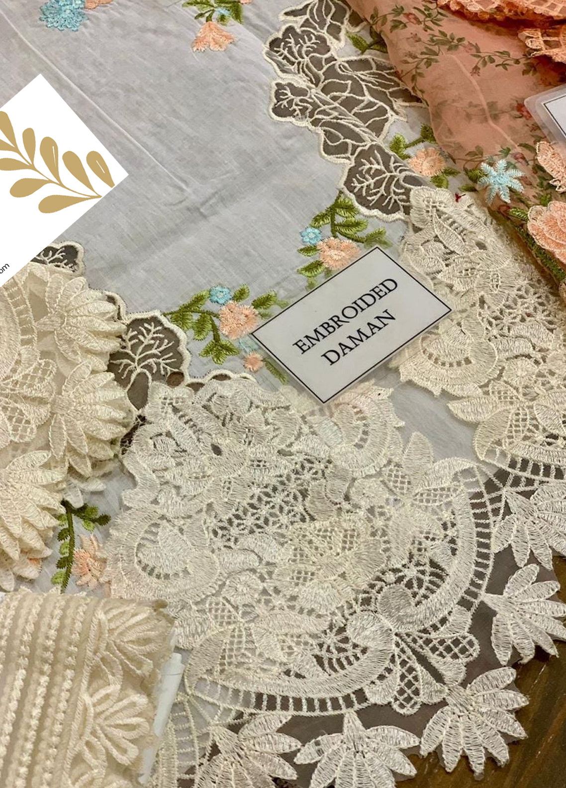 Embroidered Lawn 3 Piece Unstitched Suit CSSL-Meadows-D01-A-23 - Summer Collection