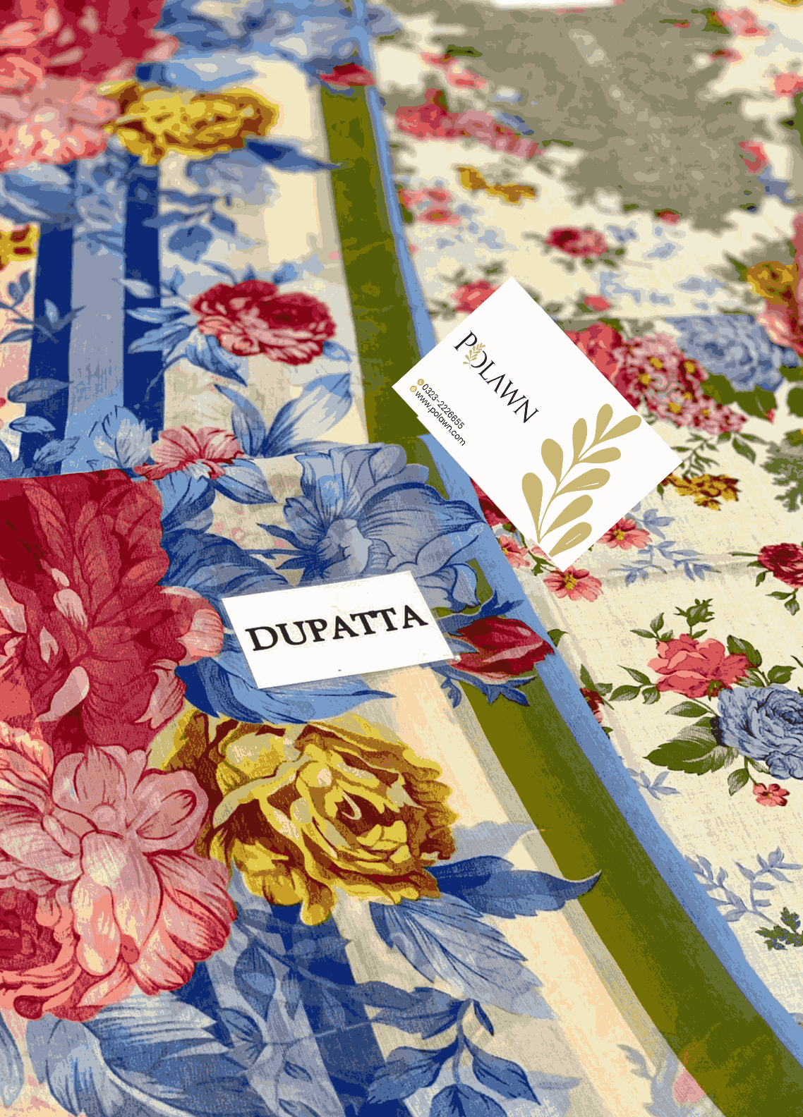 Embroidered Lawn 3 Piece Unstitched Suit MBL-MPT-2204-A-24-Summer Collection