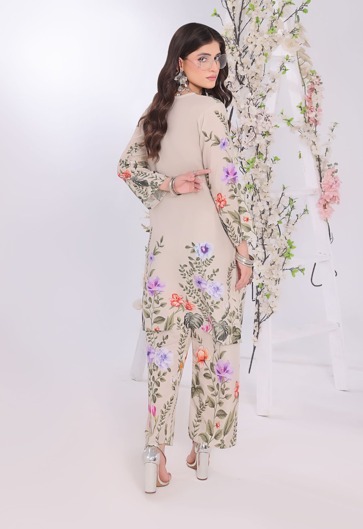 Polawn Printed Stitched 2 Piece Poly Lawn Suit PB-POLY LAWN-105-A - Basic Pret