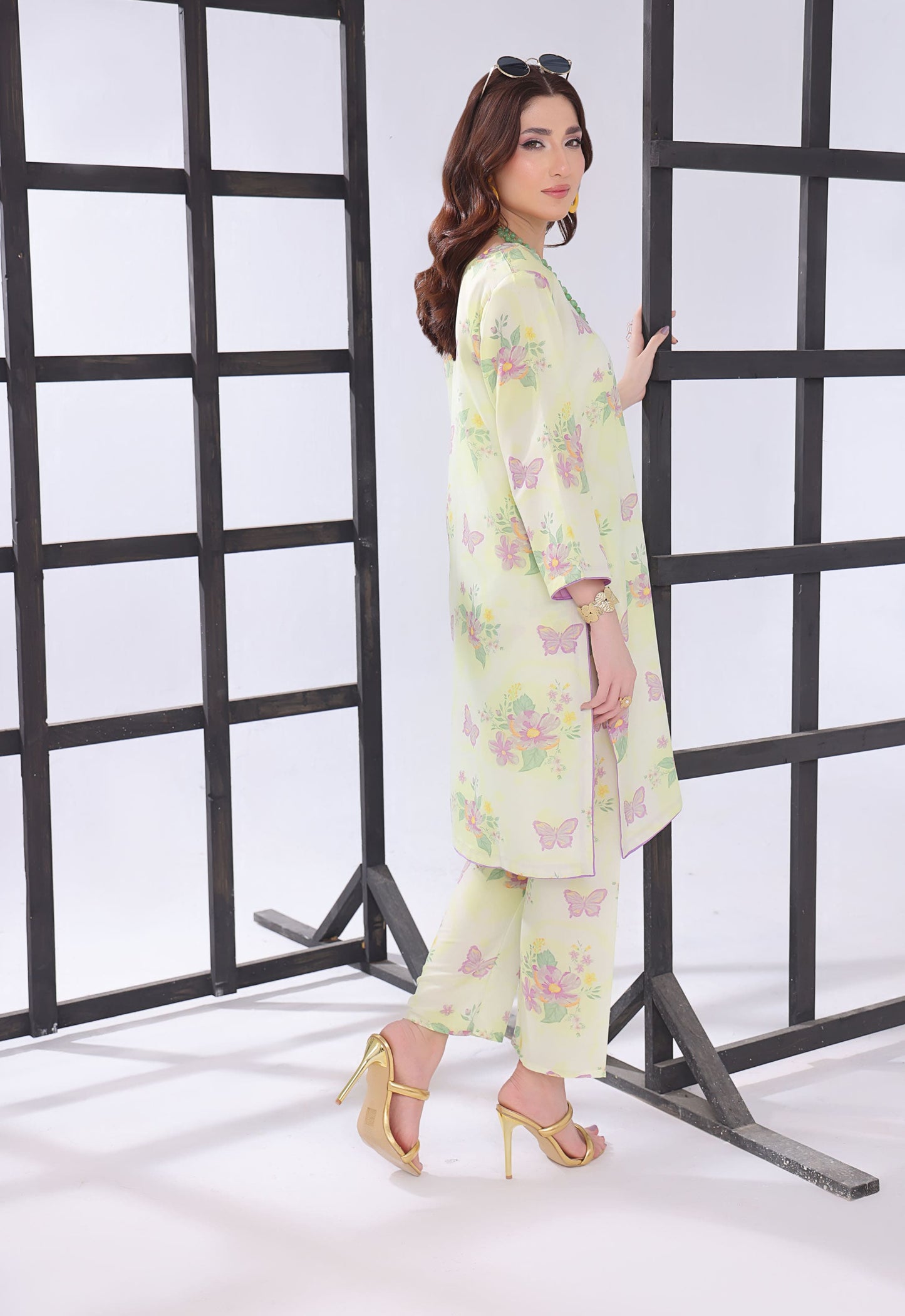 Polawn Printed Stitched 2 Piece Poly Lawn Suit PB-POLY LAWN-106 - Basic Pret