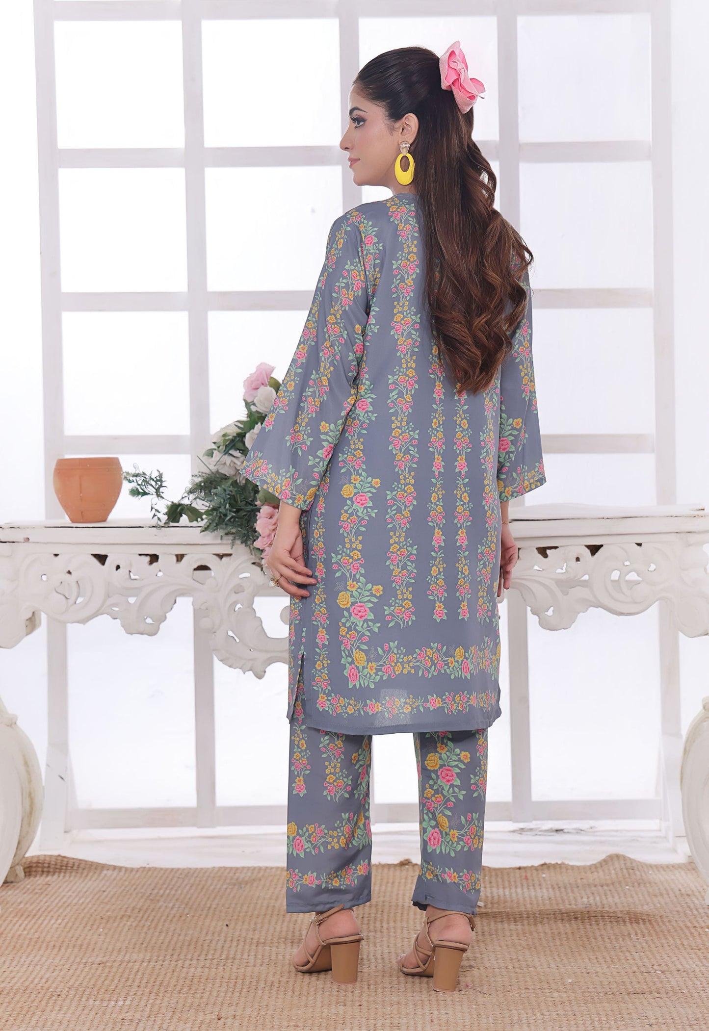Polawn Printed Stitched 2 Piece Poly Lawn Suit PB-POLY LAWN-109 - Basic Pret