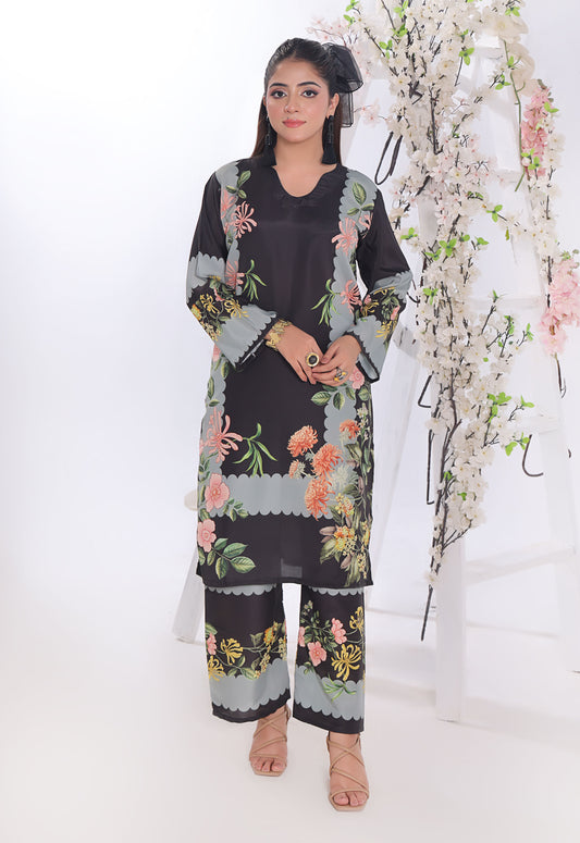 Polawn Printed Stitched 2 Piece Poly Lawn Suit PB-POLY LAWN-111 - Basic Pret