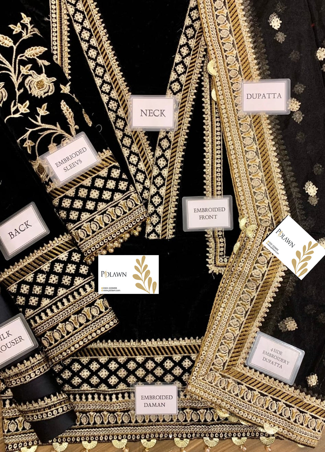 Embroidered Unstitched 3 Piece Velvet Suit AKCL-CELIA-20 Party Wear