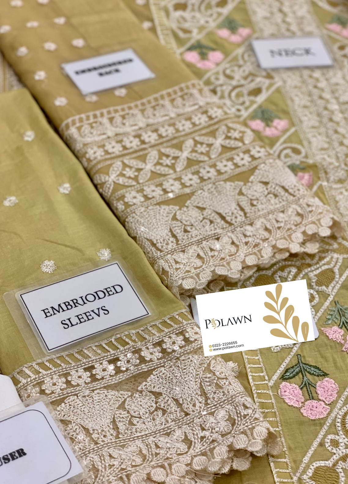 Embroidered  Lawn 3 Piece Unstitched Suit CSSL-D07B-Sunshine-22-Summer Collection