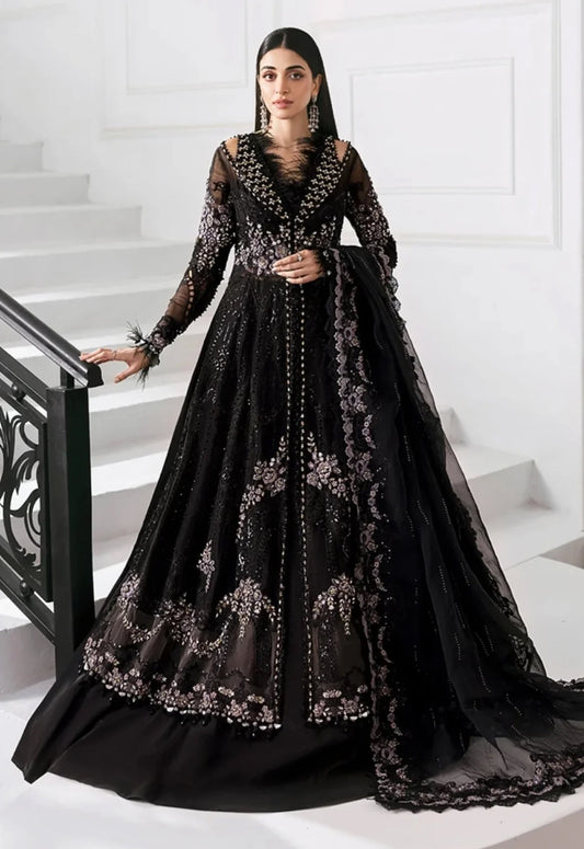Embroidered Chiffon 3 Piece Unstitched Suit MBC-BD-3004-25 - Party Wear