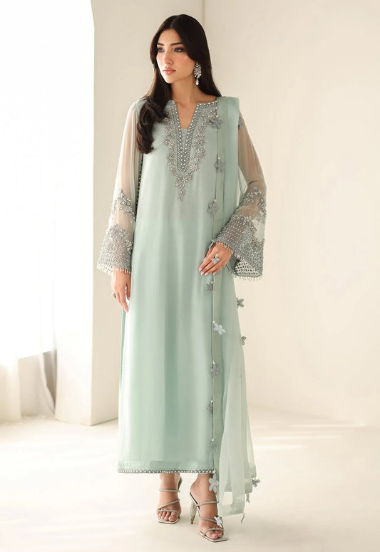 Embroidered Chiffon 3 Piece Unstitched Suit BV-PR-1153 - Party Wear