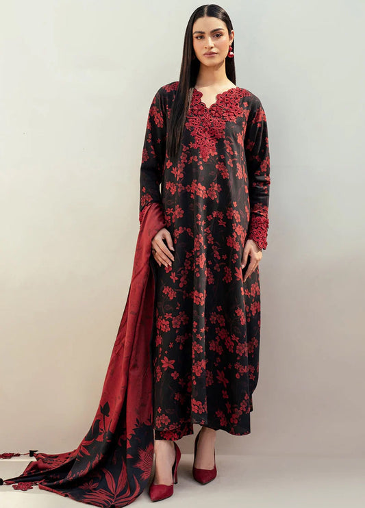 Embroidered Lawn 3 Piece Unstitched Suit BL-UF-4010 - Summer Collection