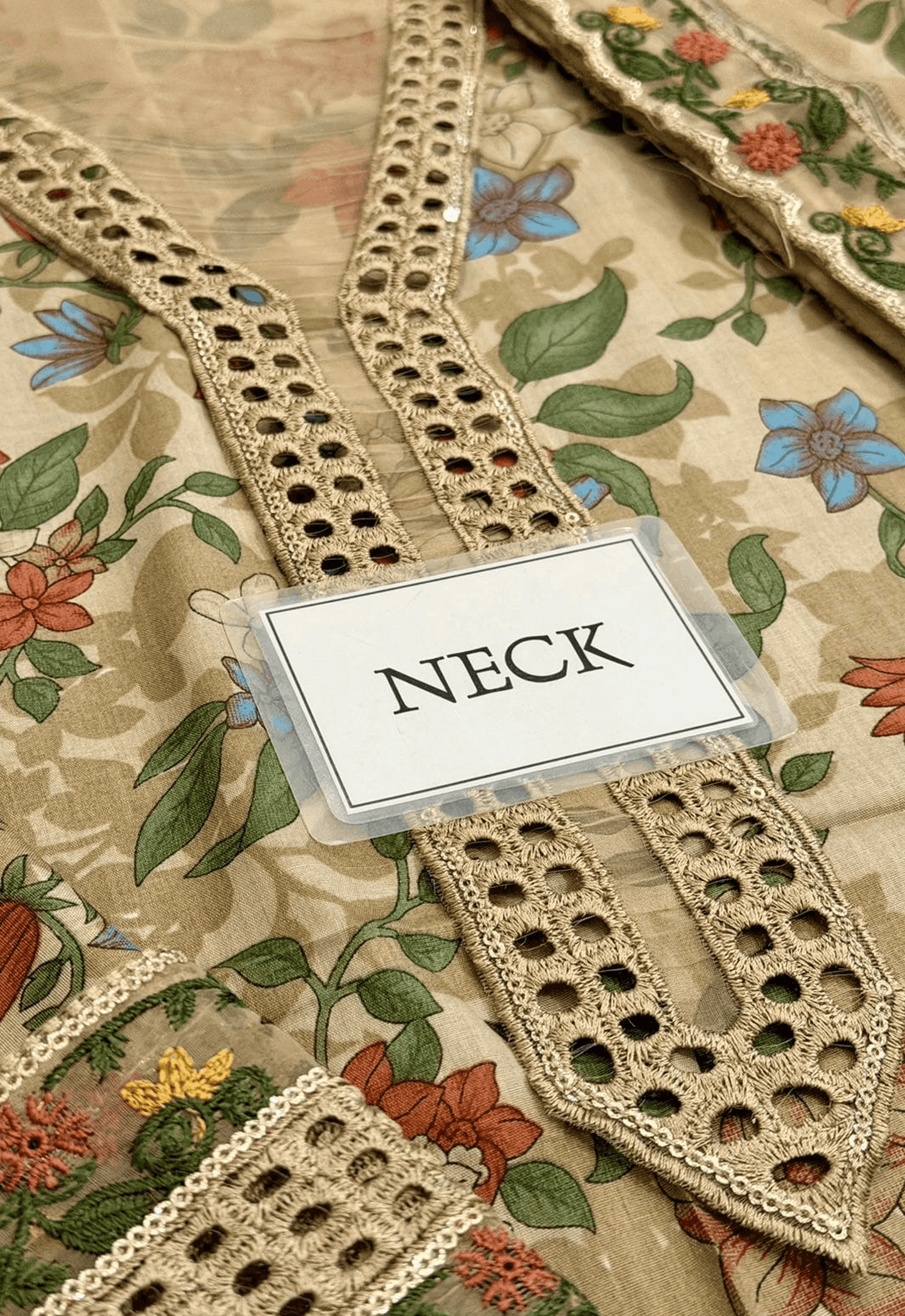 Embroidered Lawn 3 Piece Unstitched Suit BL-UF-4339-A - Summer Collection