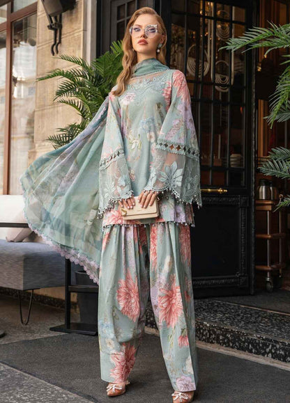 Embroidered Cambric 3 Piece Unstitched Suit MBL-MPT-2306-A-24-Winter Collection