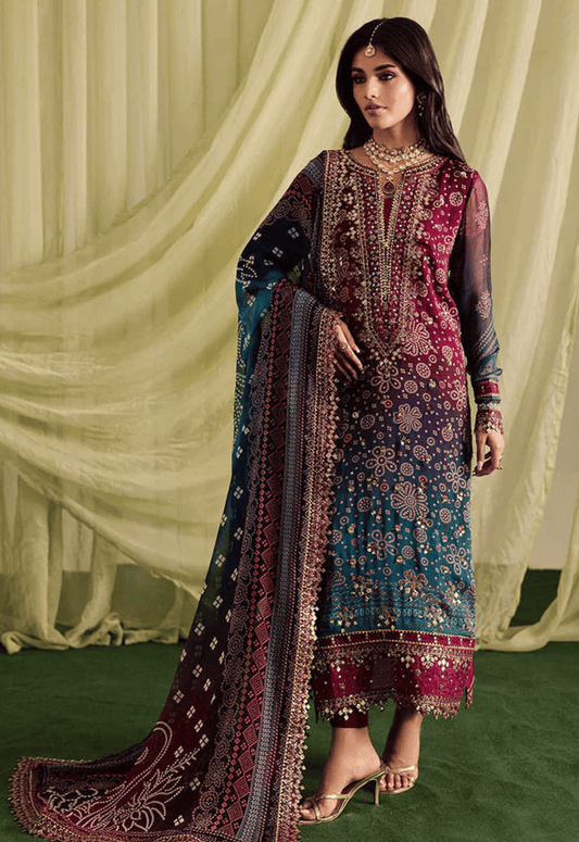 Embroidered Lawn 3 Piece Unstitched Suit NL-NP-700 - Summer Collection
