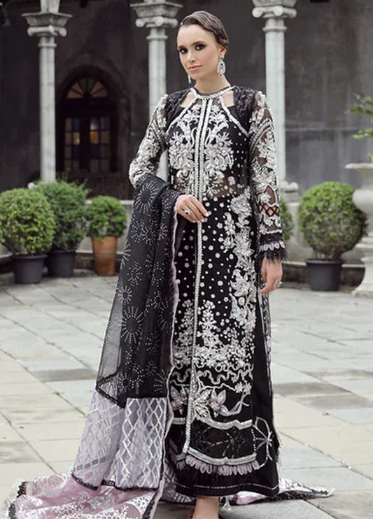 Embroidered Organza 3 Piece Unstitched Suit MHC-DANISA - Party Wear