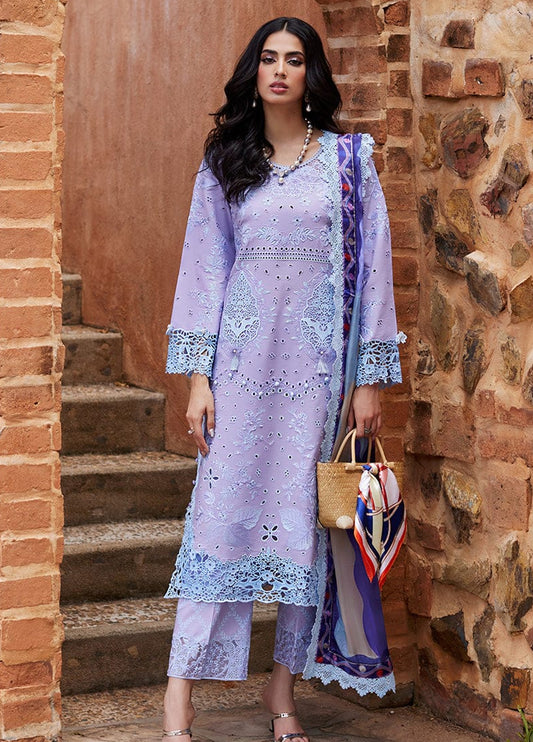 Embroidered Lawn 3 Piece Unstitched Suit ML-D02-CIAO COUTURE-24 - Summer Collection