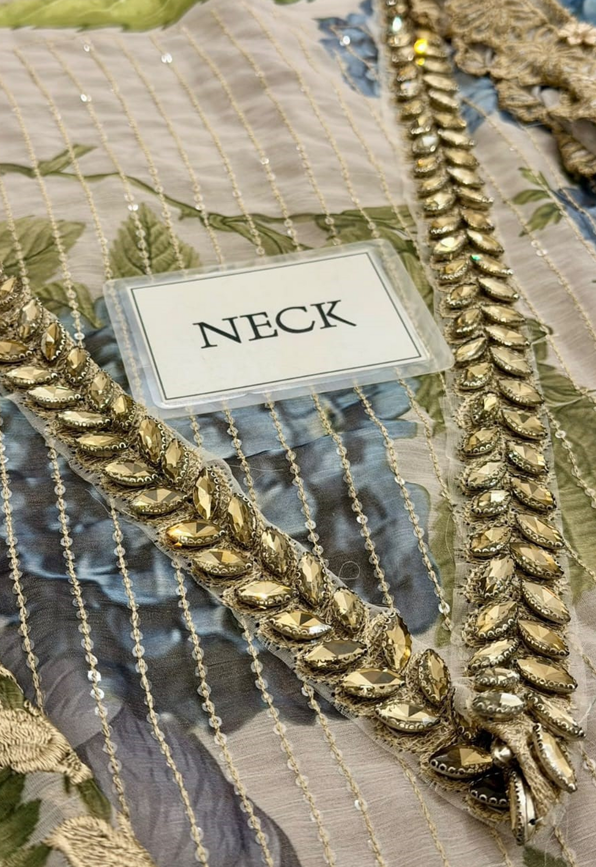 Embroidered Chiffon 3 Piece Unstitched Suit MBC-MPC-26-203 - Party Wear