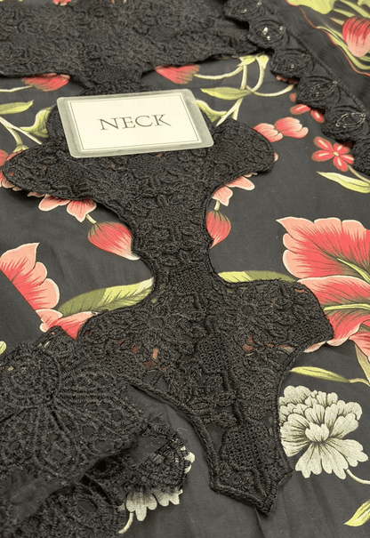 Embroidered Lawn 3 Piece Unstitched Suit MBL-MPT-2709-B-25 - Summer Collection