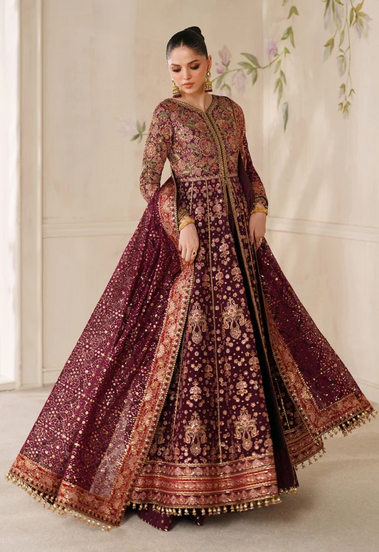 Embroidered Chiffon 3 Piece Unstitched Suit BC-CH14-05 - Party Wear