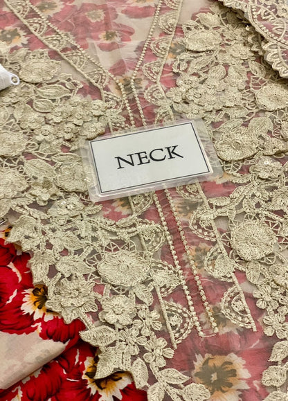 Embroidered Lawn 3 Piece Unstitched Suit MBL-MPT-2606-B-25 - Summer Collection