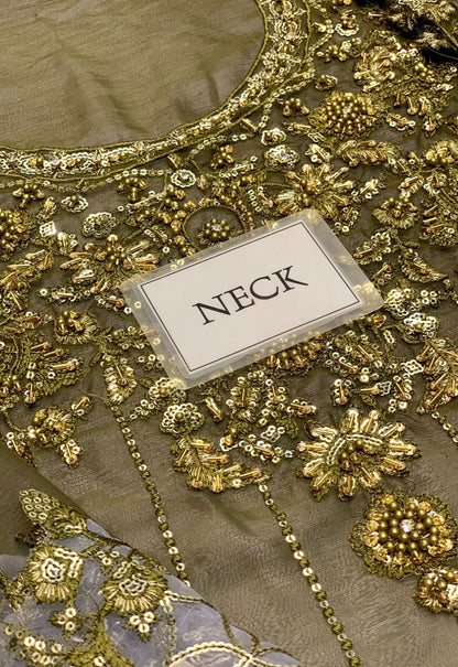 Embroidered Chiffon 3 Piece Unstitched Suit CC-VSL25-31 - Party Wear