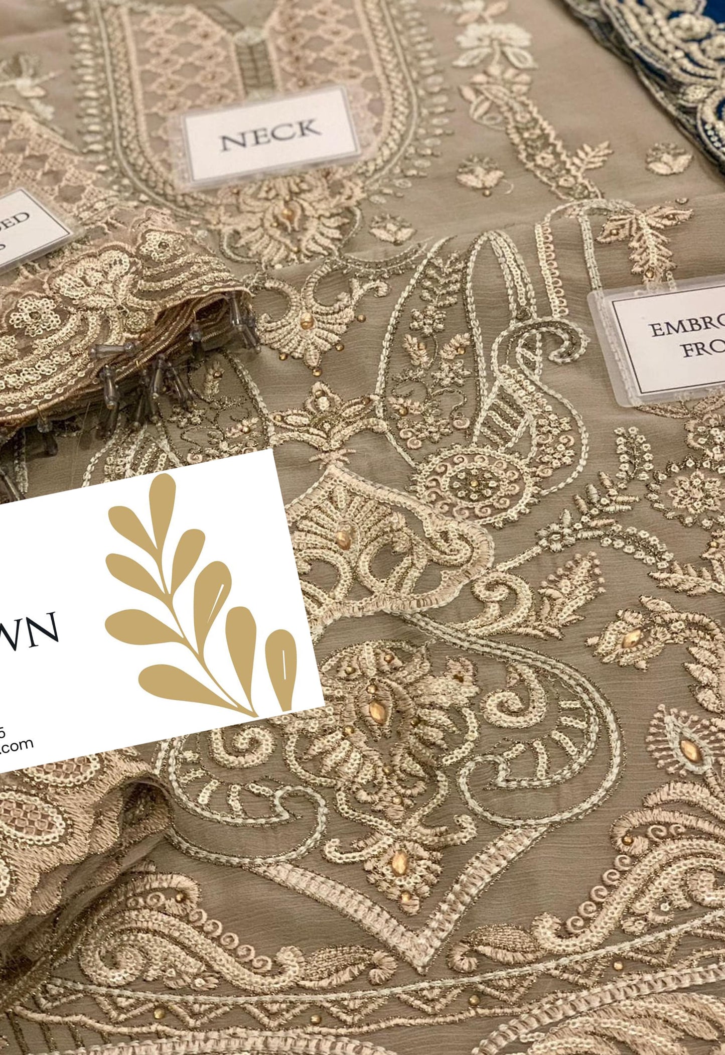 Embroidered Chiffon 3 Piece Unstitched Suit IPC-M-96-AMERIA - Party Wear
