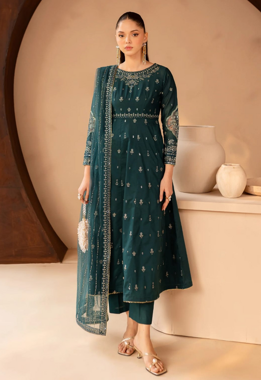 Embroidered Lawn 3 Piece Unstitched Suit BL-WM-DELVIN-26 - Summer Collection