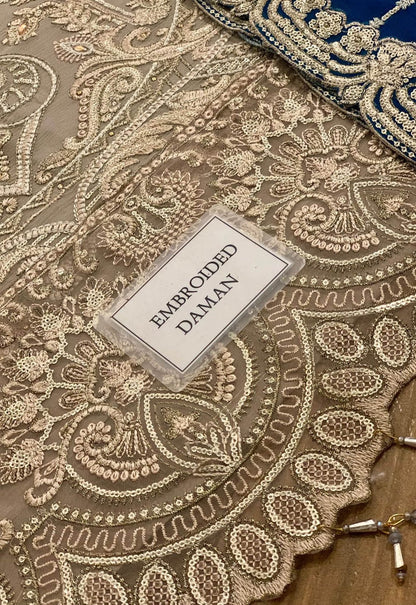 Embroidered Chiffon 3 Piece Unstitched Suit IPC-M-96-AMERIA - Party Wear