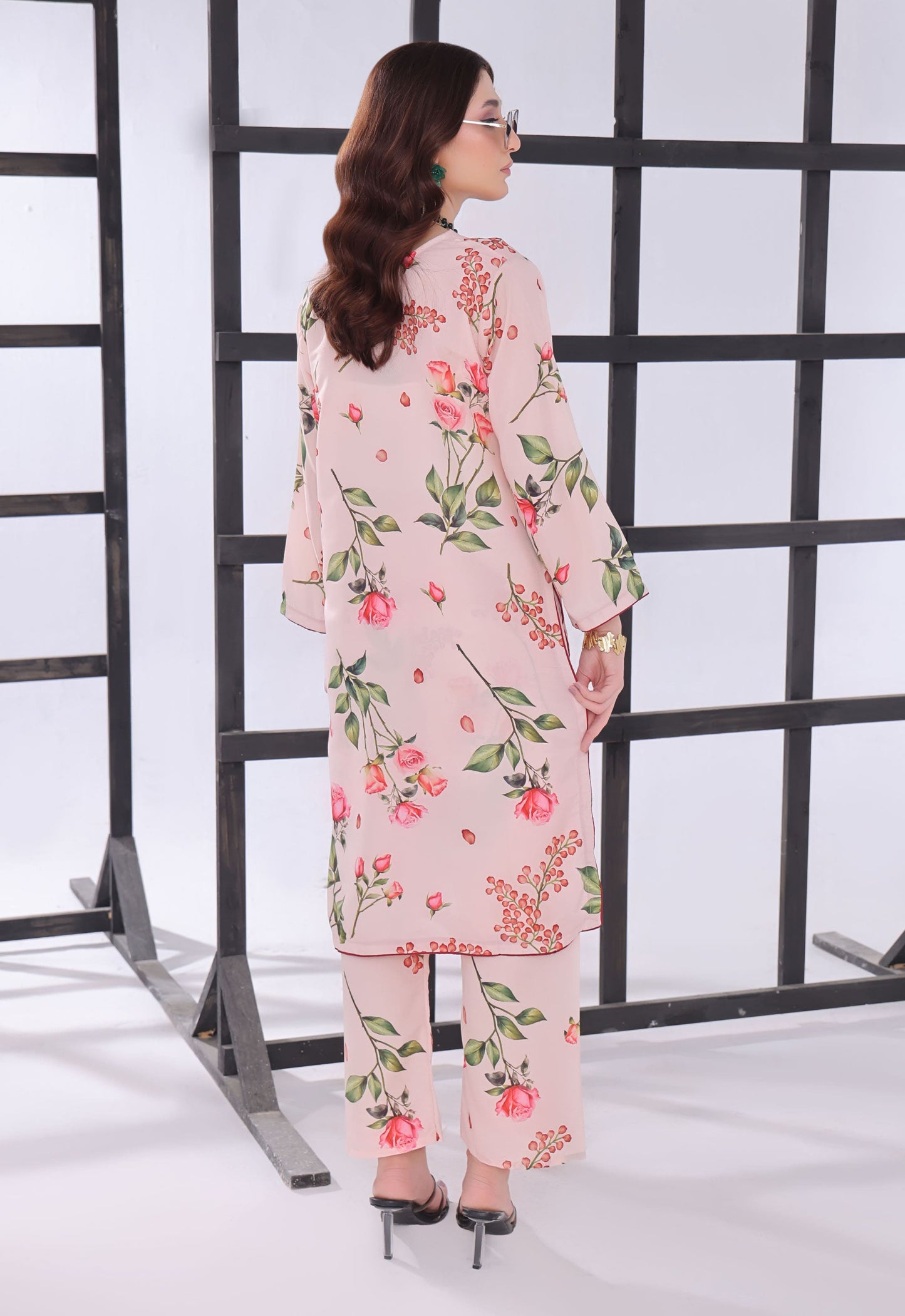 Polawn Printed Stitched 2 Piece Poly Lawn Suit PB-POLY LAWN-101-A - Basic Pret