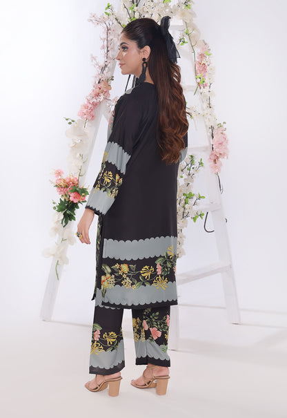 Polawn Printed Stitched 2 Piece Poly Lawn Suit PB-POLY LAWN-111 - Basic Pret
