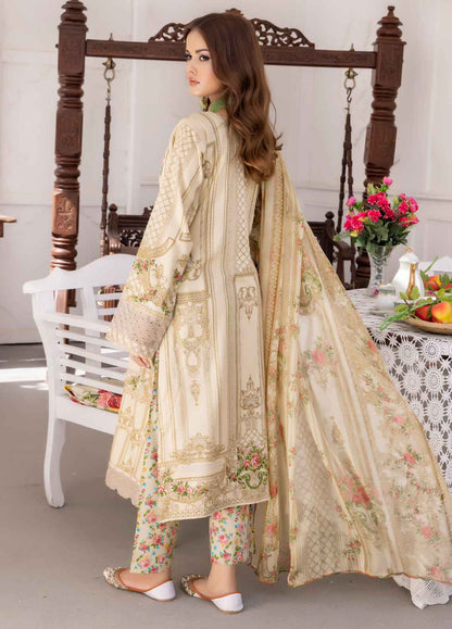 Nayab By Polawn Embroidered Stitched 3 Piece Lawn Suit PD-24-404-A-Ready to Wear