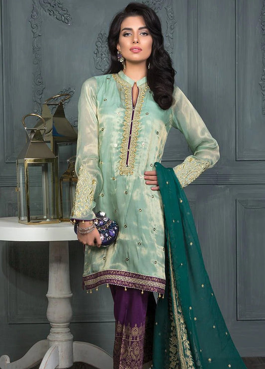Embroidered Unstitched 3 Piece Mysoori OC-17-174A-Party Wear