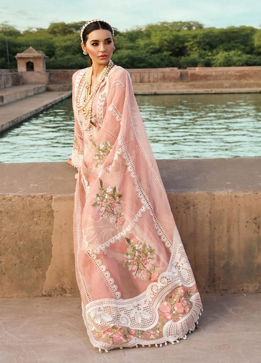 Embroidered Lawn 3 Piece Unstitched Suit CSSL-D01-A - Summer Collection
