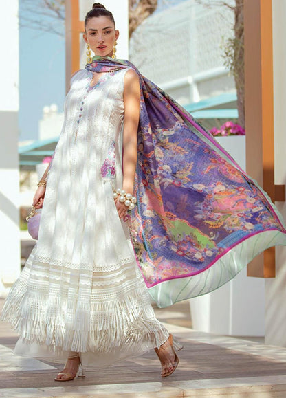 Embroidered  Lawn 3 Piece Unstitched Suit FTA-D07-Summer Collection